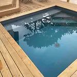Charmante Maison Aux Abatilles-piscine-8 Pers Аркашон